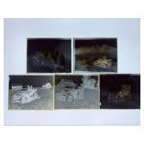 (5) Automotive Glass Negatives