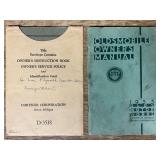 (2) Oldsmobile + Chrysler Owner’s Manuals