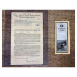 (2) Emerson-Brantingham Implement Co. Order + 12-20 Tractor Sales Literature