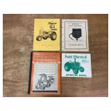 (4) Tractor Field Book + Manuals