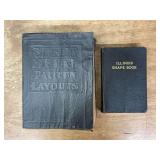 (2)  Sheet Metal Pattern Layouts Book + Illinois Steel Company Shape Book