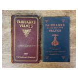 (2) Fairbanks Co. Valves Catalog + Sales Handbook