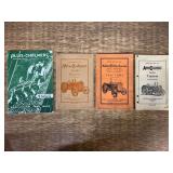 (4) Allis Chalmers Tractor Manuals + Year Book