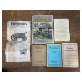 (6) Fordson Tractor Manuals Literature