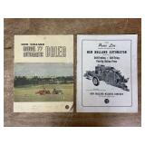 (2) New Holland Baler Sales Literature + Manual