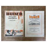 (2) Huber Catalogs