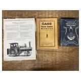 (3) J.I. Case Co. Book, Manual, Catalog