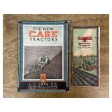 (2) Case Tractors Sales Literature