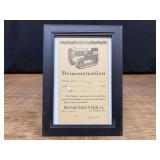 Caterpillar Demonstration Invitation