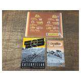 (3) Caterpillar Magazine + Sales Literature