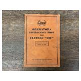 Cletrac 20C Crawler Operators Manual