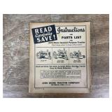 1941 John Deere B Tractor Manual