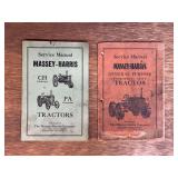 (2) Massey-Harris Tractor Manuals