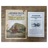 (2) Aultman & Taylor + Pioneer Thresher Co. Literature