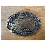 1997 Mason-Dixon Historical Society IHC Titan Belt Buckle