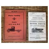 (2) International Truck Manuals