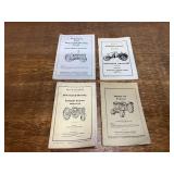 (4) IHC Tractor Manuals