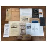 Automotive + Farm Equipment Literature