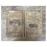 (2) McCormick-Deering Tractor Manuals