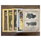 (5) Threshermen's Review Magazines