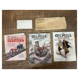 (4) Advance Rumely OilPull Magazines + Invitation