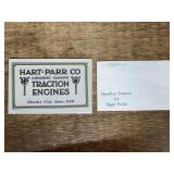 (2) Hart-Parr Sales Literature + Catalog - Reprints
