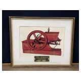 New Holland Engine Print with Tag