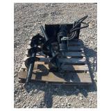 SDLANCH Mini Skid Steer Hydraulic Auger
