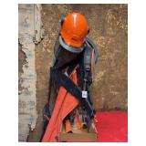 Stihl Hard Hat, Bibs, and 2-Stroke Oil