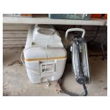 (2) Coolers & (2) Fans