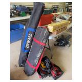 (2) Zipwalls and Assorted Tool Bags