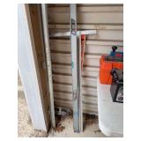 (2) Large Levers and Drywall Square