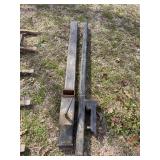 43.5” Clamp-On Bucket Forks