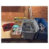 Large Lot of AV Cables, Wire, Hardware and Misc.