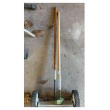 Rolling Magnet and Strong Magnet on Pole