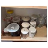 Assorted Canisters & Jars