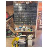 Assorted Screws & Nails as well as Organizer