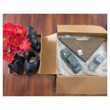 Corner Shelves, Die-Cast Autos, and Pitchers