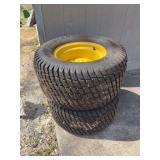 (2) Carlisle Turf Master Tires