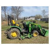 John Deere 2320 w/ Loader and Belly Mower