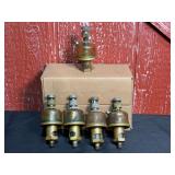 (5) Gits Bros. Brass Drip Oilers