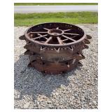 Allis Chalmers U Steel Wheels