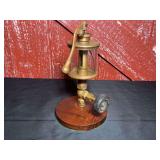 Lunkenheimer “Alpha” No. 5 Engine Lubricator Oiler on Display Stand