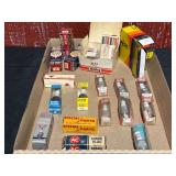 Vintage Spark Plug Lot Including Champion, AC, Holley, Blue Crown, Accel and Others