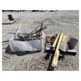 Kimball & Co Council Bluffs Iowa Wooden Scale Beam Assembly