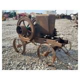 Fairbanks Morse & Co. 1 1/2 HP 500 RPM Stationary Engine On Original Cart – Stuck