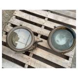 (2) Gas Headlights