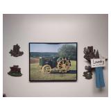 Framed John Deere Tractor Print