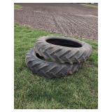 Two Goodyear Super-Sure Grip Tractor Tires