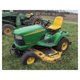 John Deere X485 All Wheel Steer Lawn Tractor